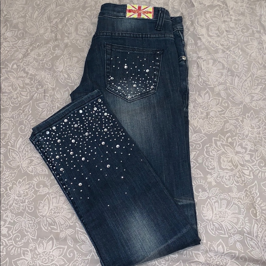 Machine Sequened Jeans